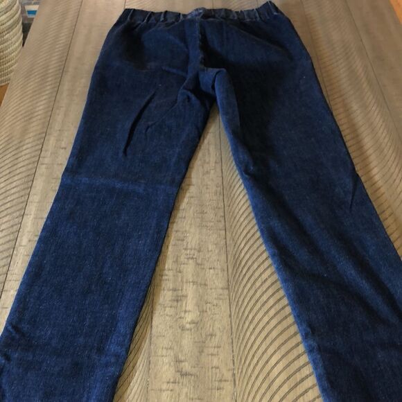 SOFT Surroundings Stretch Jeans 👖 Elastic Waistband Comfy! - Picture 10 of 17